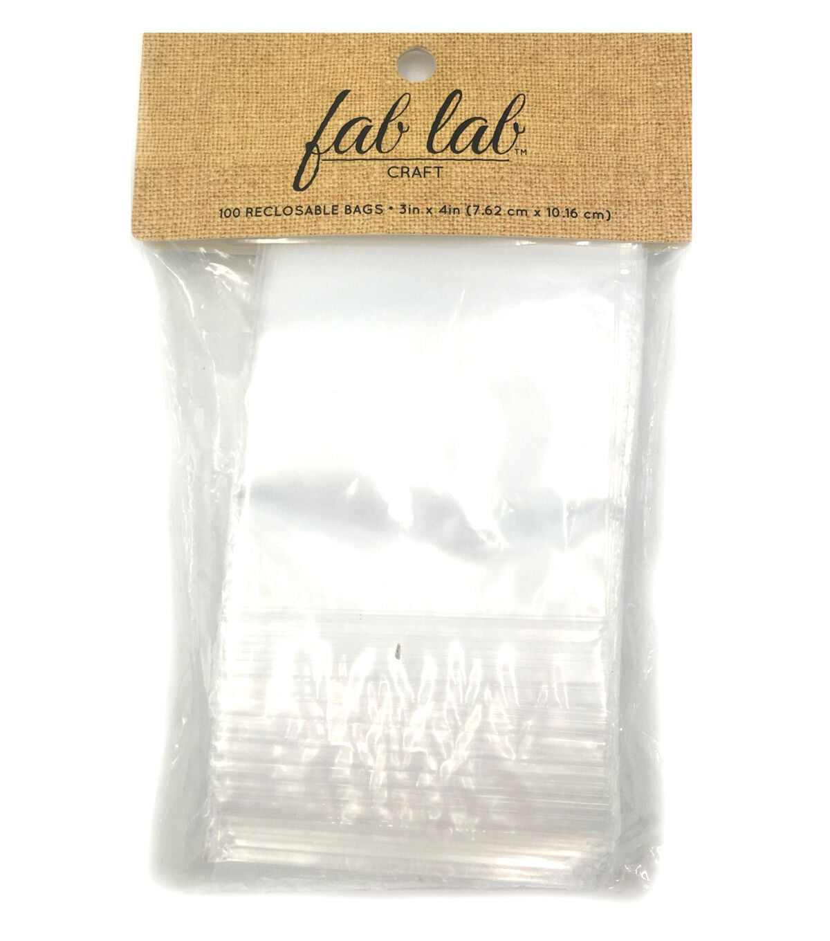 Reclosable Storage Bags 3X4 100 Pkg