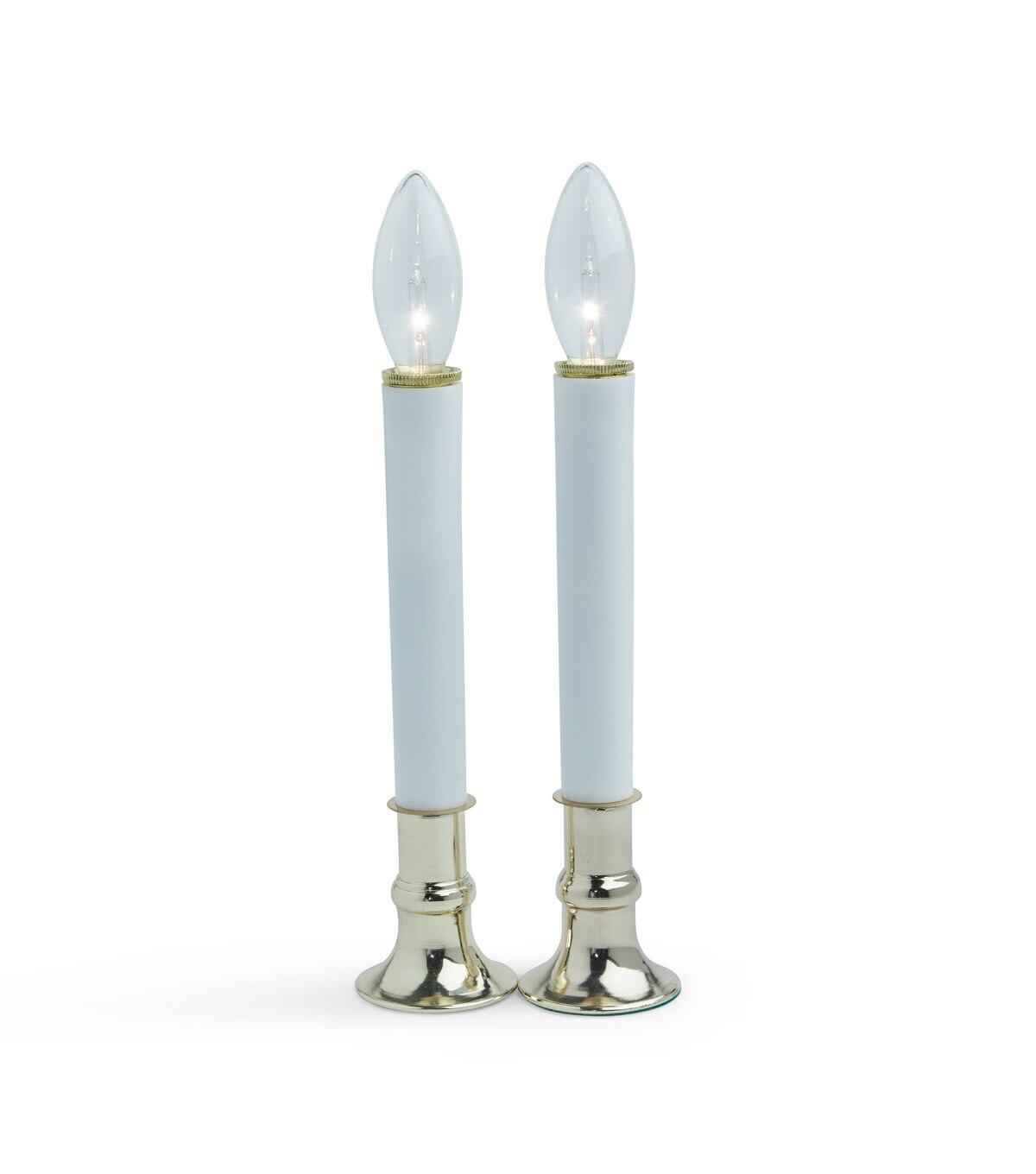 12 Flameless Taper Candles 2pk by Hudson 43