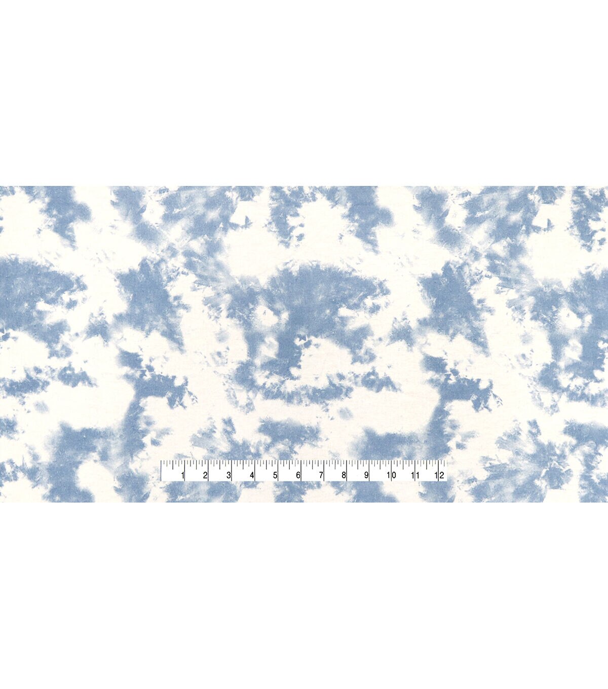 Light Blue Tie Dye Super Snuggle Flannel Fabric