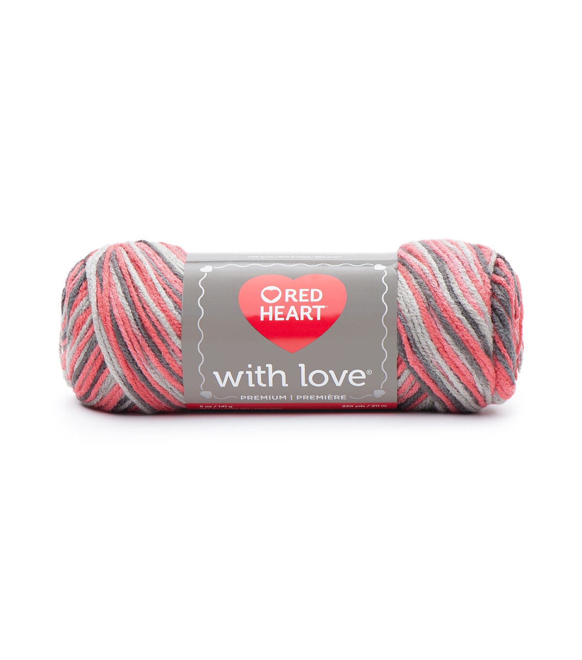 Red Heart With Love Worsted Acrylic Clearance Yarn
