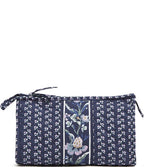 Vera Bradley Perennial Buds Trapeze Cosmetic Case
