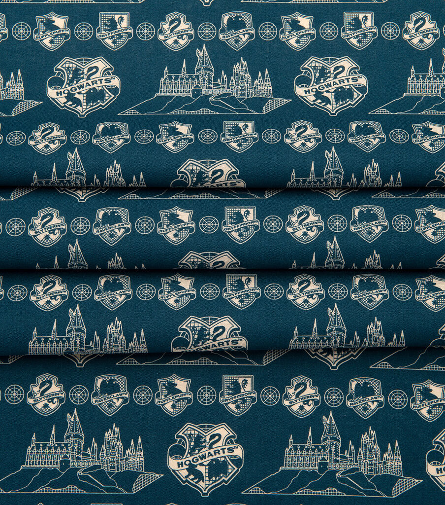 Harry Potter School Of Magic Cotton Fabric
