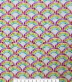 Rainbow Super Snuggle Flannel Fabric