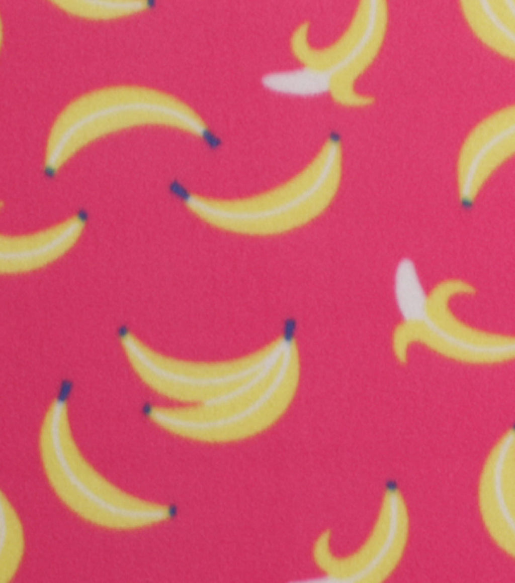 Bananas Blizzard Fleece Fabric