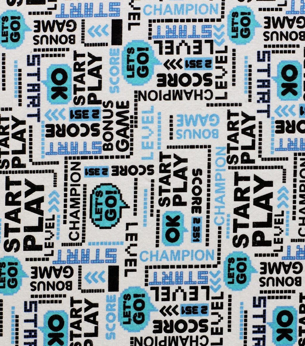 Gamer Super Snuggle Flannel Fabric
