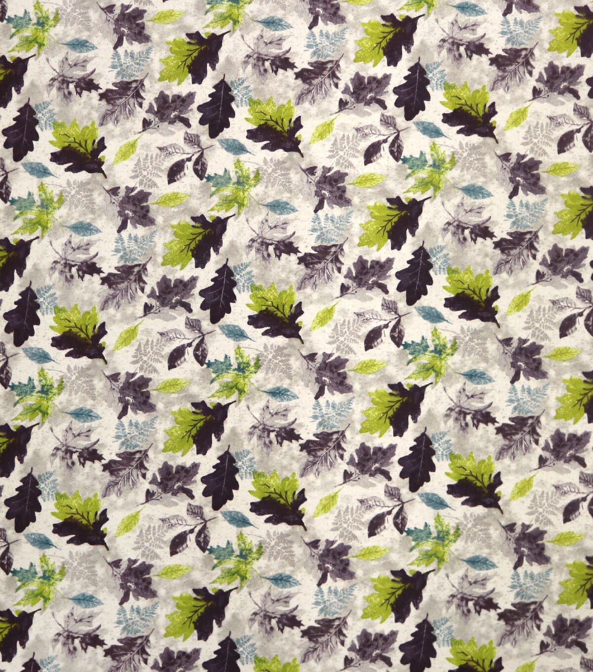 Repeating Leaves Super Snuggle Flannel Fabric