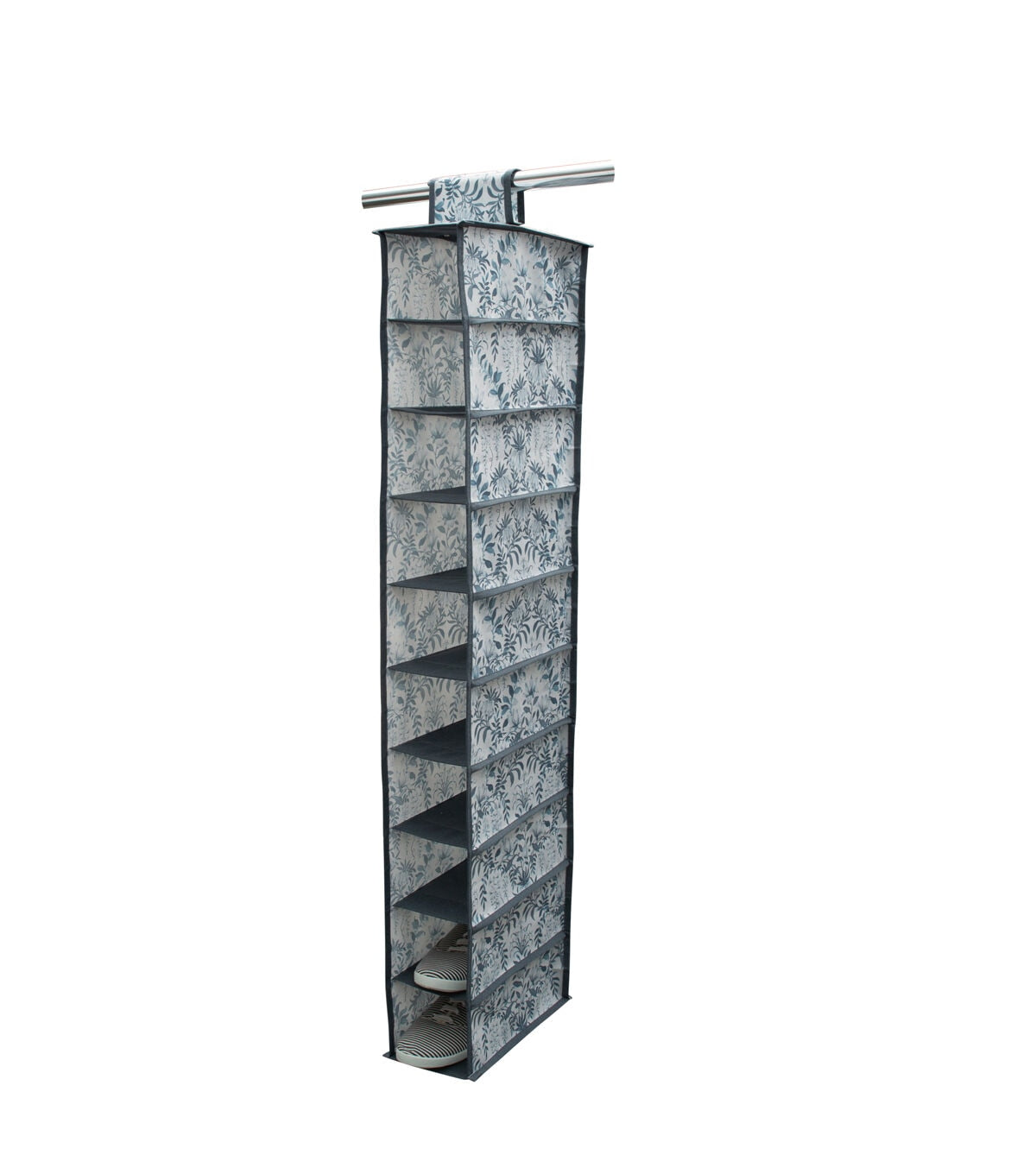 Laura Ashley 12 x 47 Parterre 10 Shelf Shoe Organizer