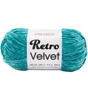 Premier Yarns Retro Velvet 306yds Bulky Polyester Yarn