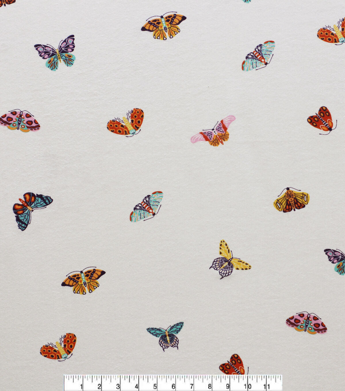 Butterflies Allover Super Snuggle Flannel Fabric