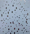 Speckle Blue Foil Flannel Fabric