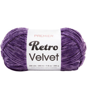Premier Yarns Retro Velvet 306yds Bulky Polyester Yarn