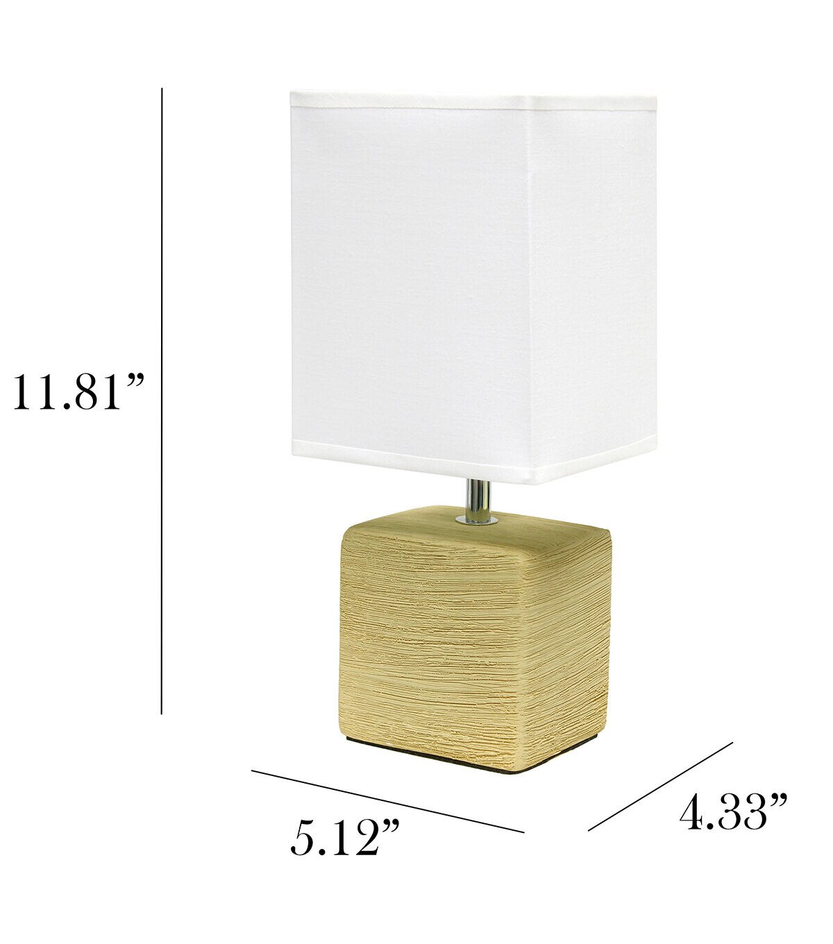 All The Rages Marbled Ceramic Table Lamp with Fabric Shade