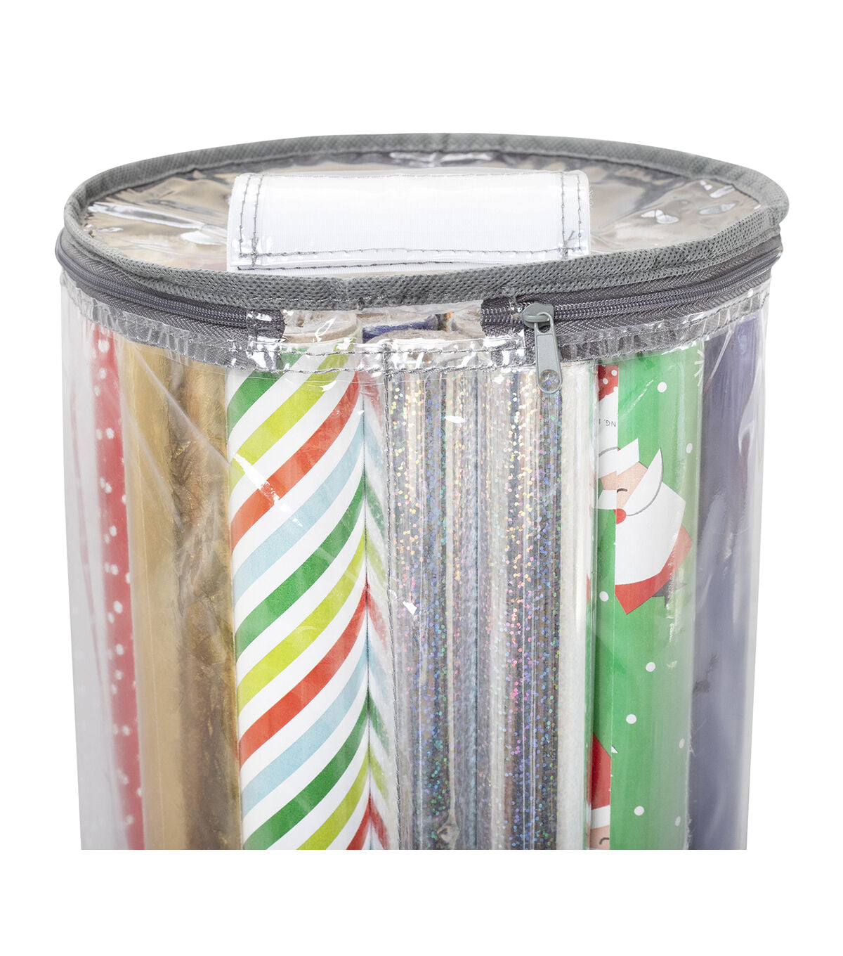 9 x 31 Clear Gift Wrap Paper Storage Organizer Bag by Top Notch