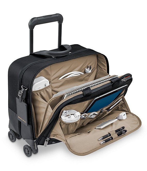 @Work Medium Spinner Briefcase