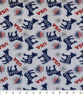 Democratic Donkeys Toss Patriotic Cotton Fabric
