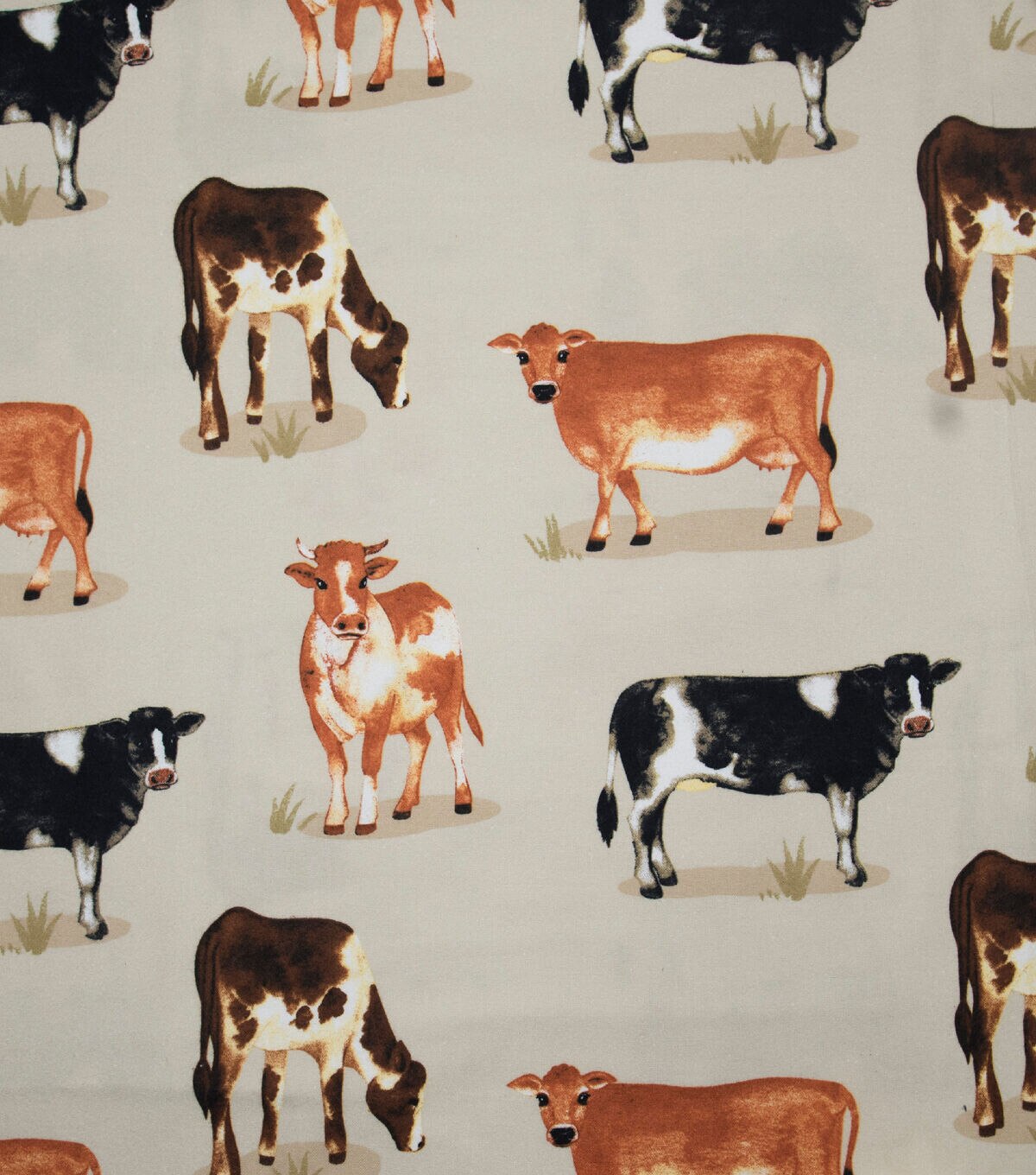 Super Snuggle Cows Flannel Fabric
