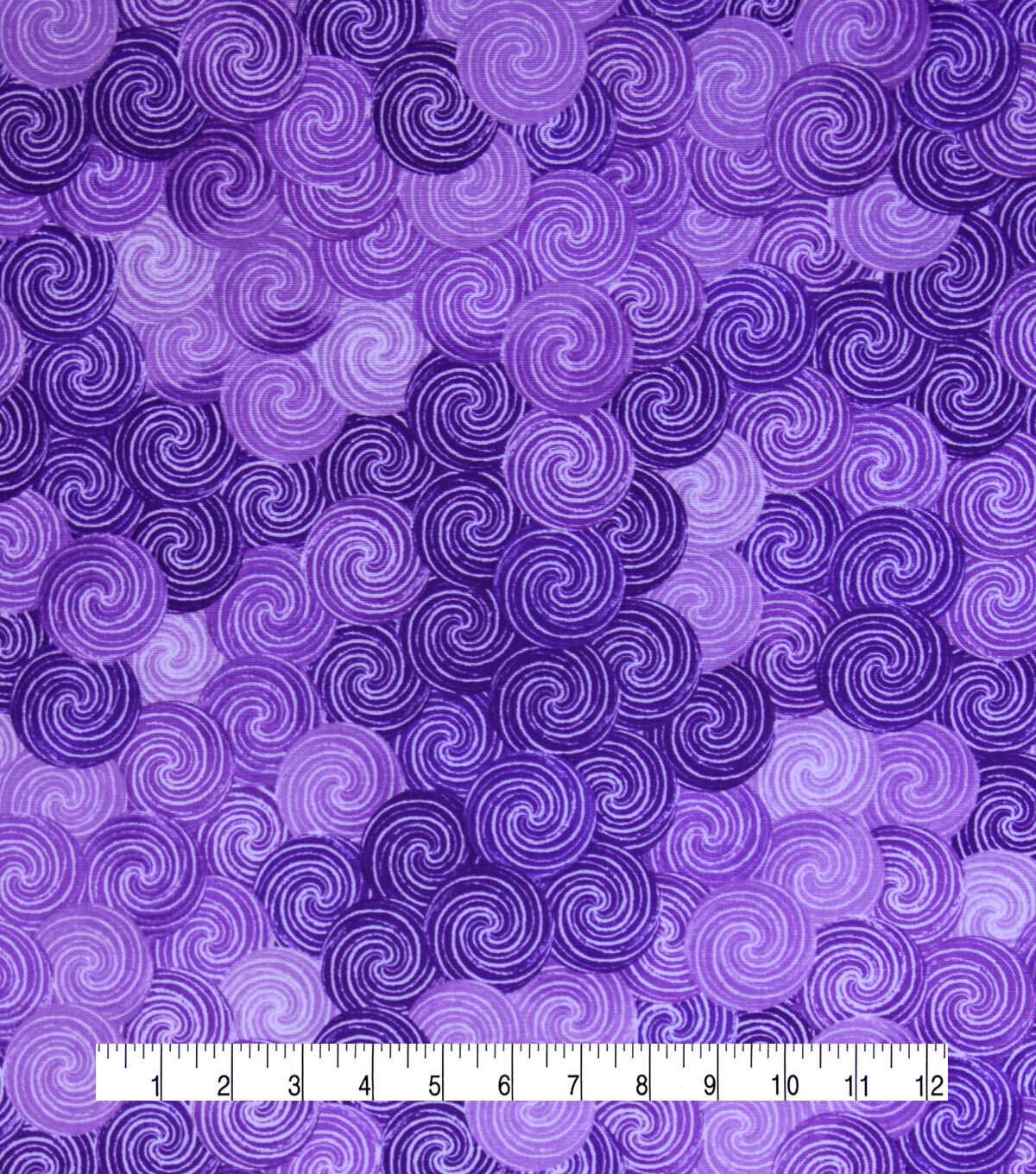 Purple Shade Swirls Quilt Cotton Fabric by Keepsake Calico