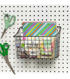 Spectrum Medium Pegboard & Wall Mount Basket