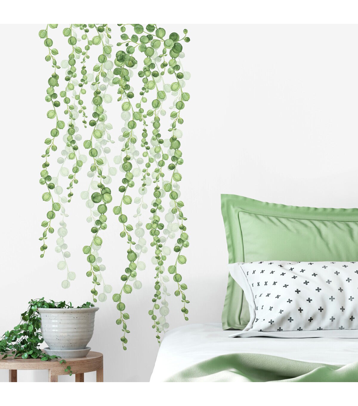 York Wallcoverings Wall Decals String of Pearls Vine