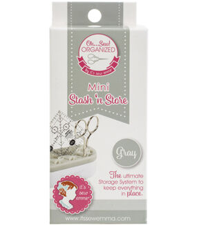 It's Sew Emma 2 x 4 Oh Sew! Gray Organized Stash N Store