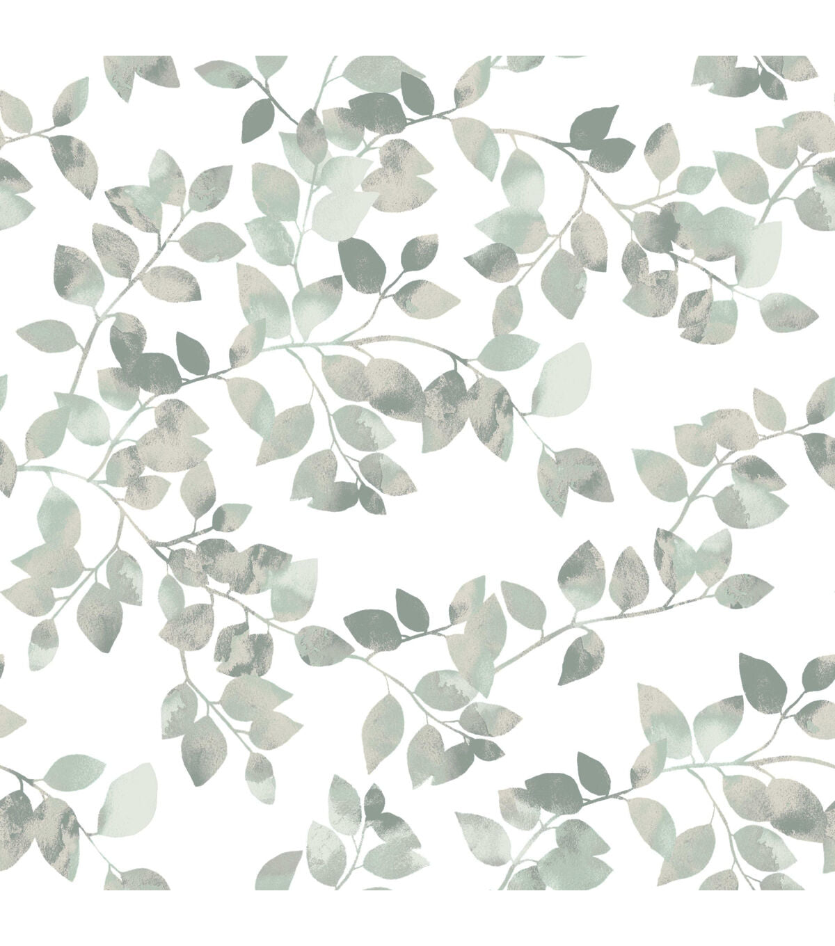 RoomMates 20.5 x 16.5' Green Latvus Leaves Peel & Stick Wallpaper