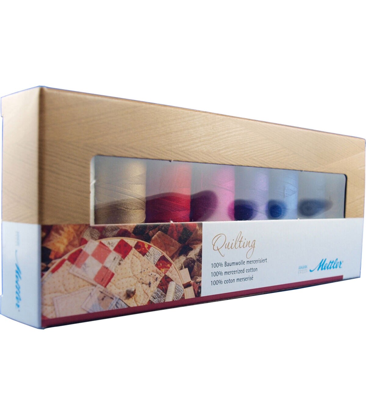 Mettler Cotton Machine Quilting Thread Gift Pack 8pk