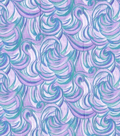 Fabric Traditions Purple Harmony Cotton Fabric by Keepsake Calico