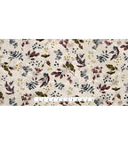 Leaves Beige Super Snuggle Flannel Fabric