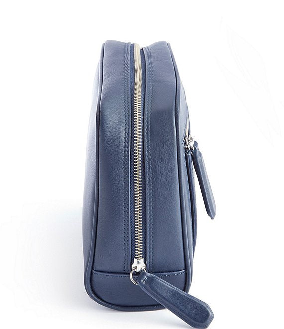 Leather Contemporary Toiletry Bag