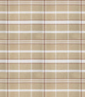 Brown Plaid Super Snuggle Flannel Fabric