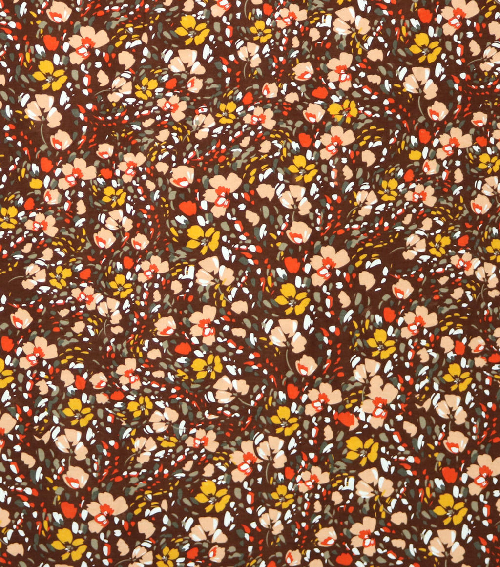 Floral 108 Wide Flannel Fabric