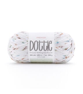 Premier Yarns Dottie 656yds Light Weight Acrylic Yarn