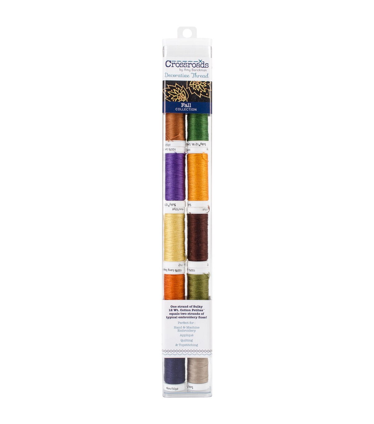 Crossroads Sulky Cotton Petites 12 Weight 10pk