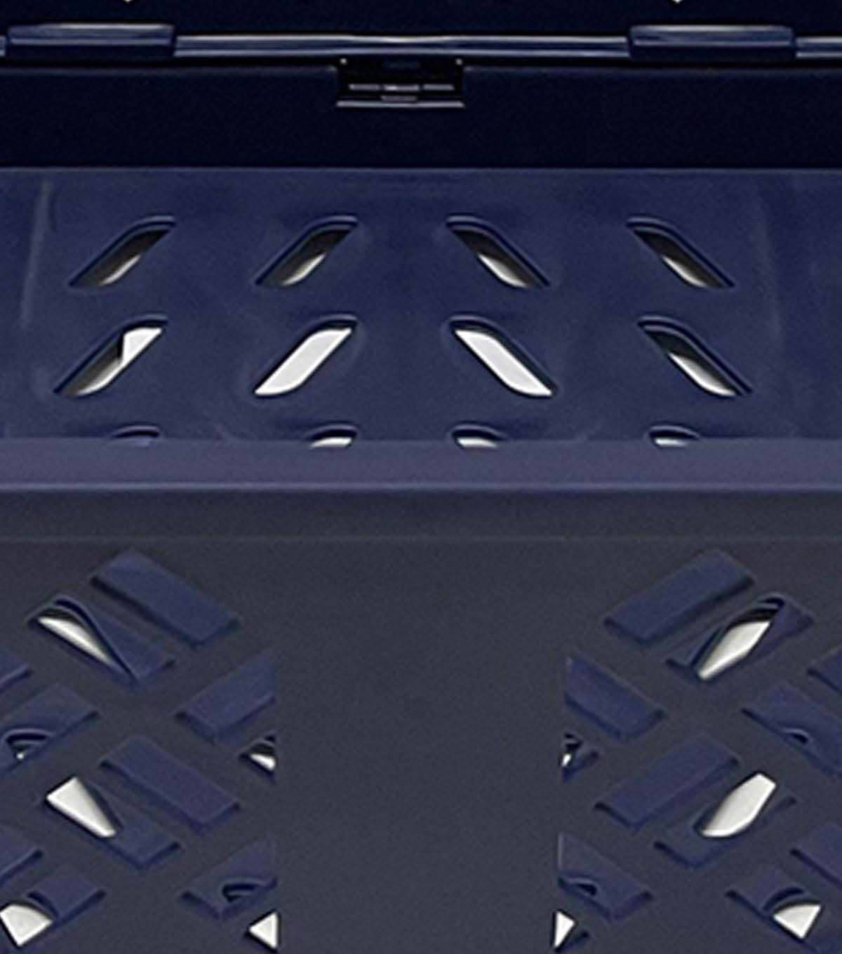 9 x 7 Plastic Collapsible Storage Crate by Top Notch