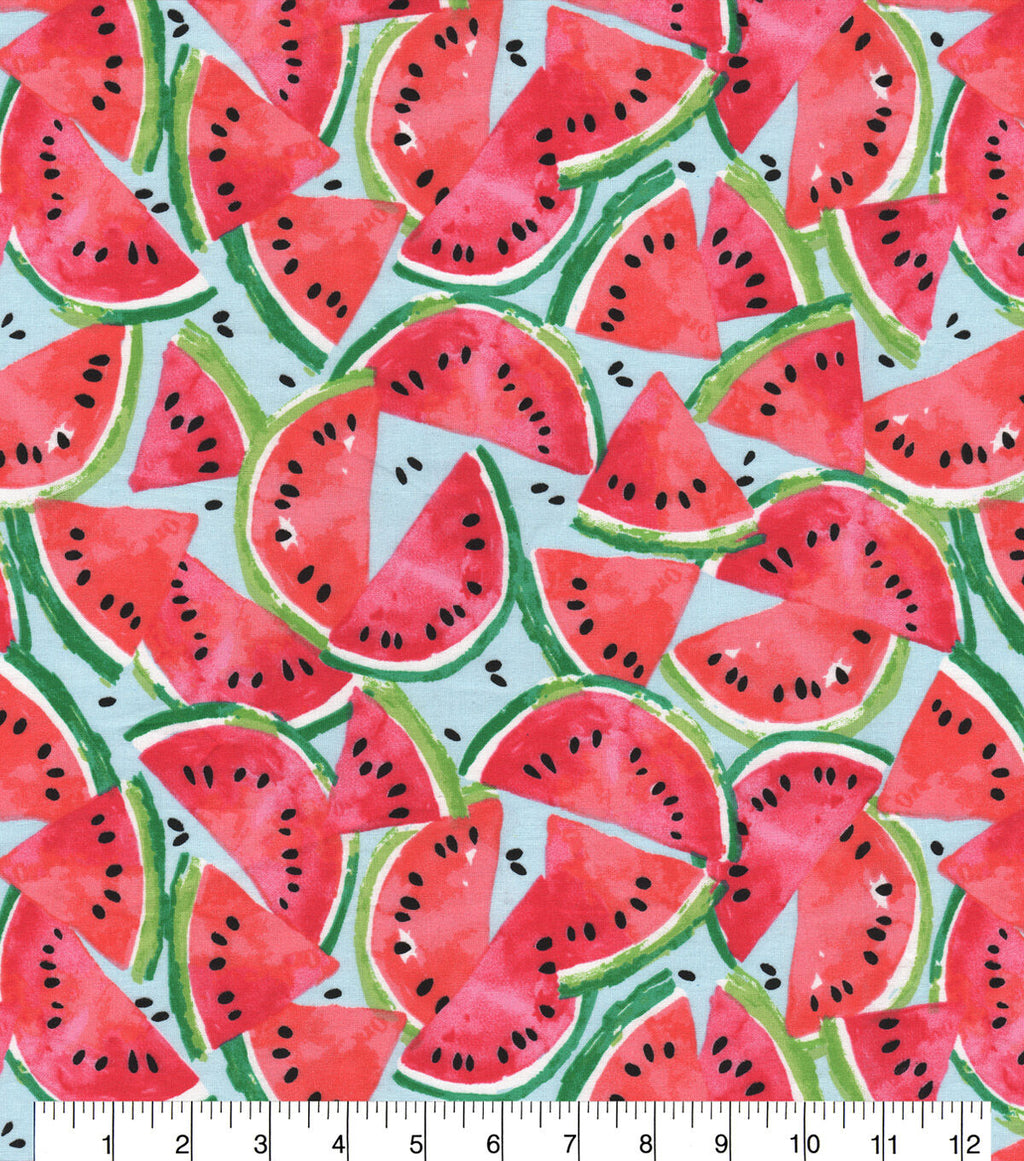 Novelty Cotton Fabric Watermelon