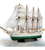 Training Ship Juan Sebasti&aacute;n Elcano &amp; Esmeralda. 1:250 Wooden and Plastic Model Ship Kit