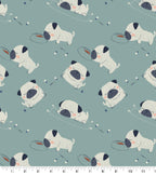 Pugs Super Snuggle Flannel Fabric