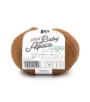 Lion Brand Baby Alpaca Natural 146yds Light Weight Yarn