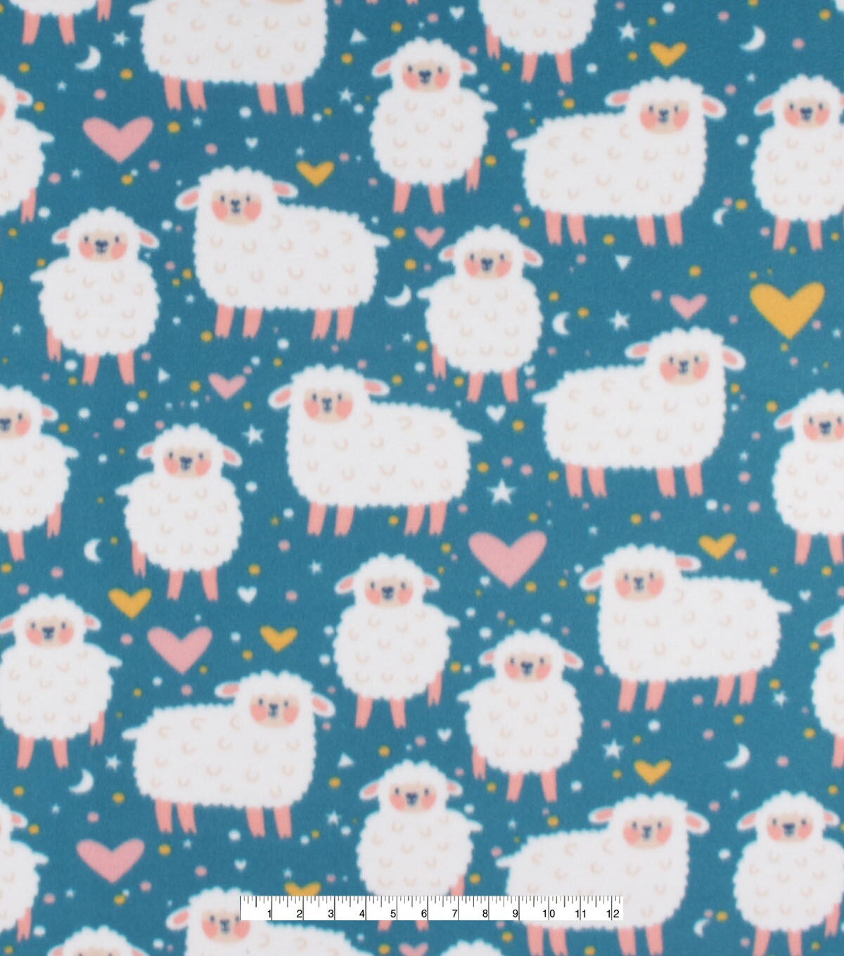 Sheep Blizzard Fleece Fabric