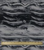 Black Water Super Snuggle Flannel Fabric