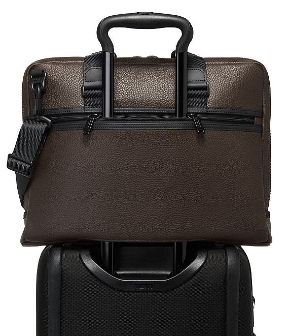Alpha Bravo Academy Leather Briefcase