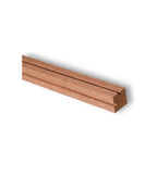 Sapelly Molding for Showcase: 12 x 12 x 1000 mm