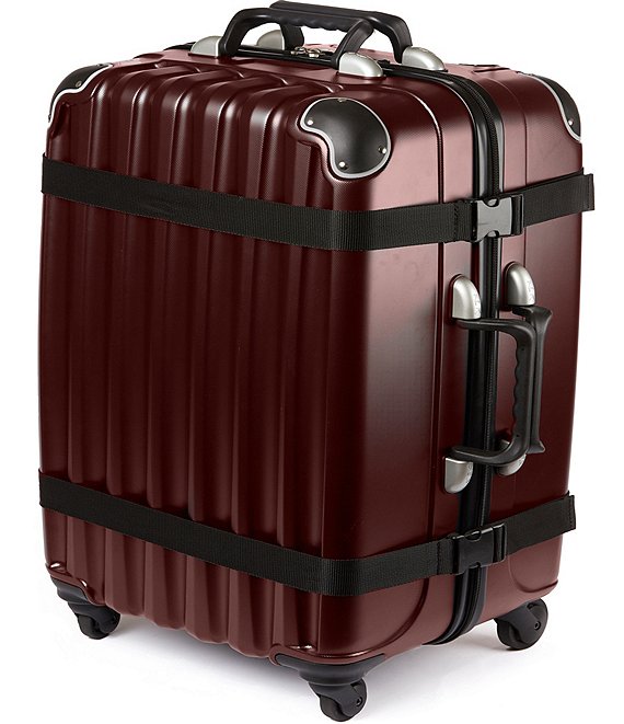 VinGardeValise Petite 8-Bottle Wine Suitcase Spinner Suitcase