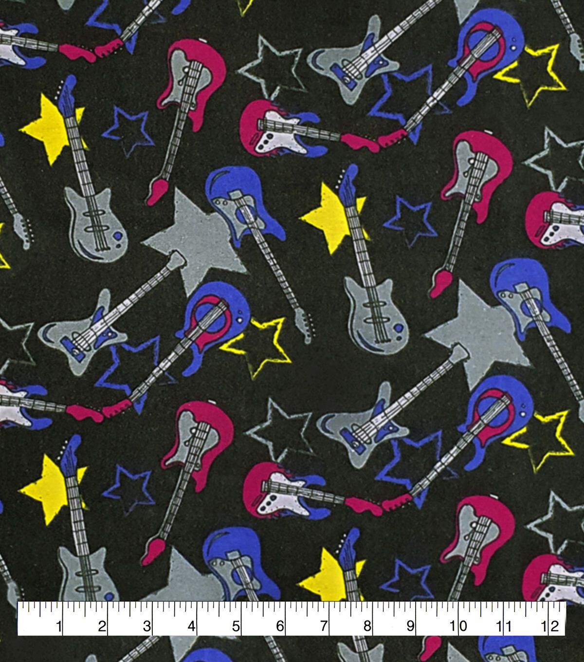 Rock Star Super Snuggle Flannel Fabric