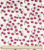 Tossed Cherries Novelty Cotton Fabric