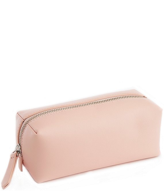 Leather Zippered Travel Utility Bag