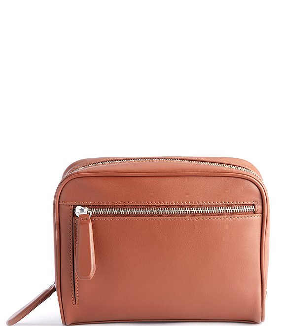 Leather Contemporary Toiletry Bag
