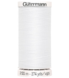 Gutermann 273yds Black & White 6 Spool Set