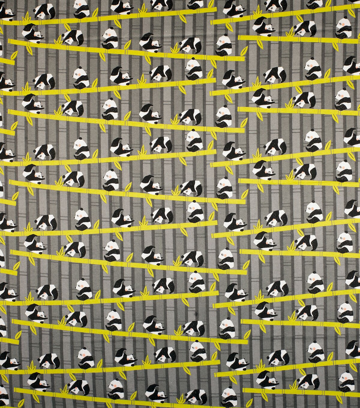 Super Snuggle Flannel Fabric Bamboo Pandas