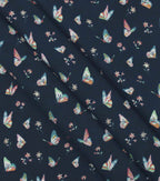 Butterflies & Flowers Super Snuggle Flannel Fabric